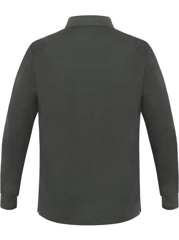 normani 2er Set Herren Langarm Poloshirt Lyroe in Anthrazit