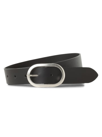 Vanzetti Ledergürtel in schwarz - 0001