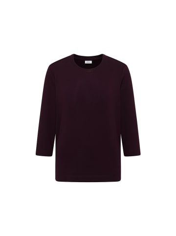 Cecil Langarmshirt in eggplant red