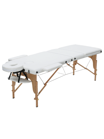 React Massageliege P300 in Weiß 186x60x85cm