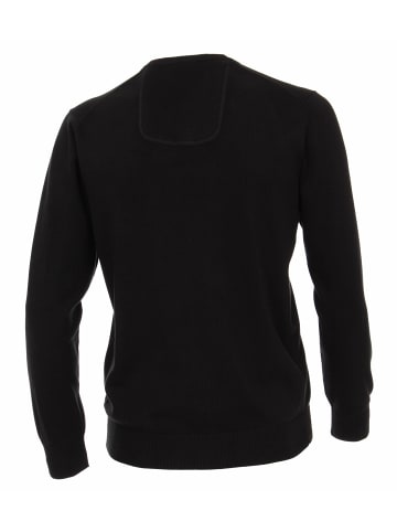 CASAMODA V-Pullover für Herren in schwarz