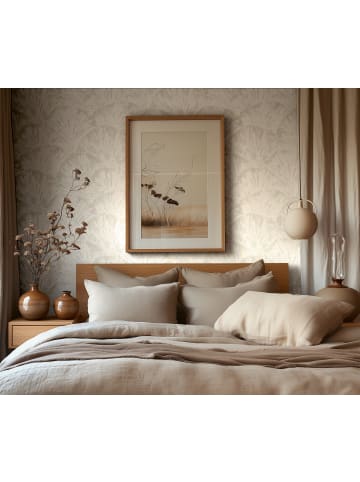 A.S. Création Tapete Graceful Fan in Silber-Grau