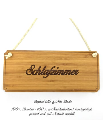 Mr. & Mrs. Panda Türschild Schlafzimmer mit Spruch in Keine Angabe