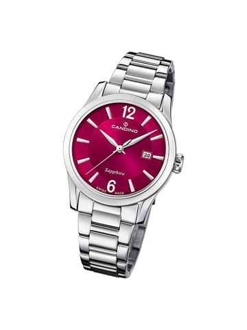 Candino Analog-Armbanduhr Candino Classic silber mittel (ca. 33mm)