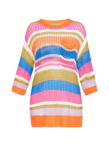 usha BLUE LABEL Women Sweater in multicolour orange