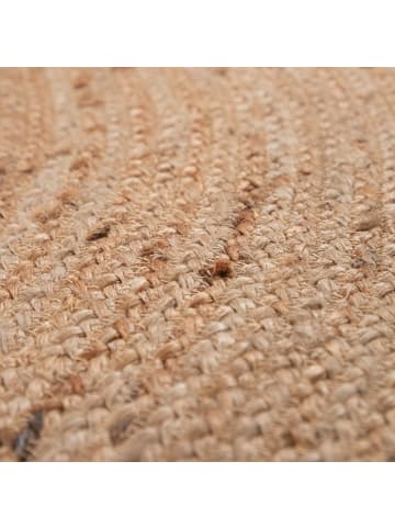 KADIMA DESIGN Jute Teppich Boho wendbar in Natur