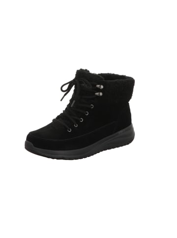 Skechers Schnürstiefelette in schwarz