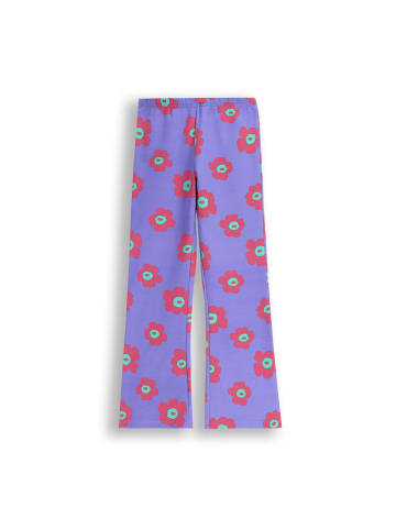 MOKIDA Flare-Leggings mit langem Hosenbein in violett