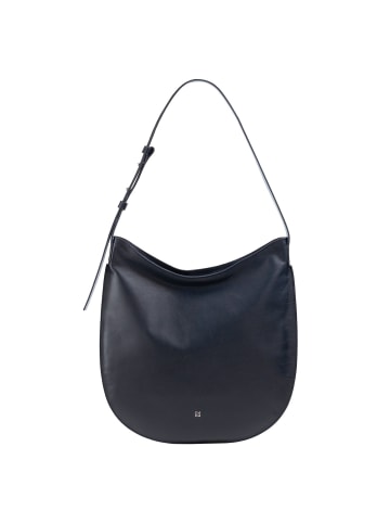 DuDu Sylvie Schultertasche Leder 36.5 cm navy