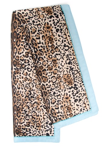 Guess Schal in beige hellblau - 0001
