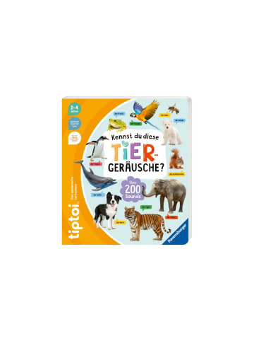 Ravensburger Interaktives Lesen tiptoi Kennst du diese Tiergeräusche?, 2-4 Jahre
