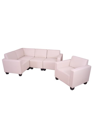 MCW Modular Sofa-System Moncalieri 4-1, Creme