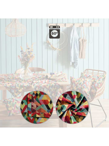 Erwin Müller Jacquard, Baumwollmischung, Gewebt Tischläufer in bunt