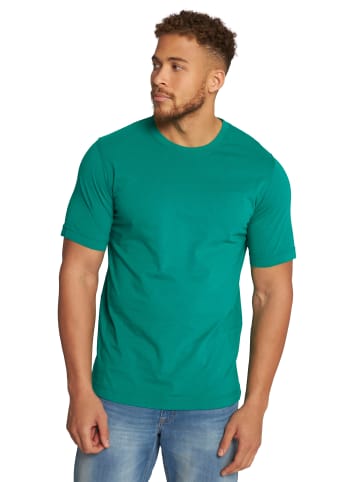 JP1880 Kurzarm T-Shirt in flaschengrün