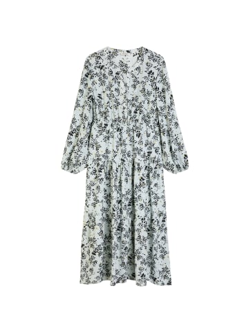 Marc O'Polo Stufenkleid mit Allover-Print relaxed in Light Blue