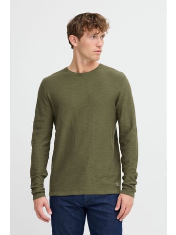 BLEND Strickpullover in Grün