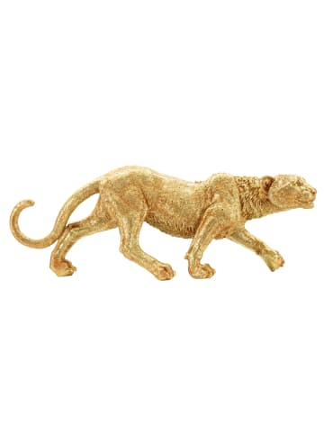 Mauro Ferretti Goldene Harzstatue 89x21x33 cm