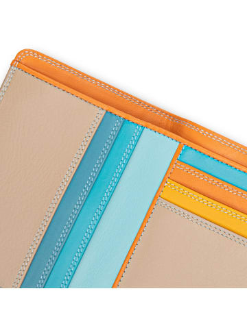 MYWALIT Medium Tri-fold Geldbörse Leder 12 cm in sardinia