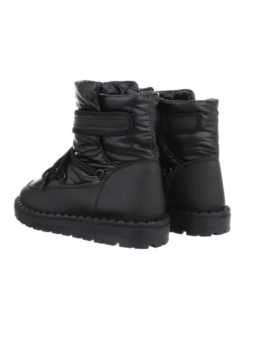 Ital-Design Stiefelette in Schwarz