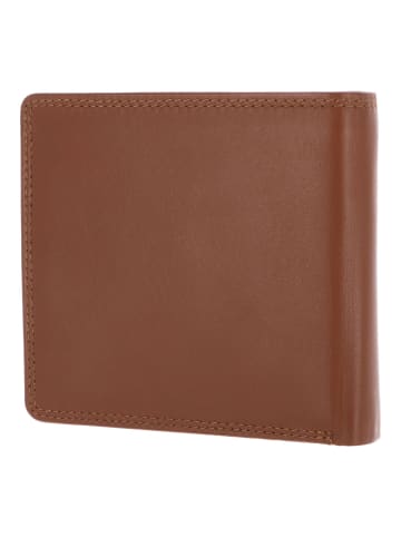 Golden Head Polo Geldbörse RFID Schutz Leder 11 cm cognac