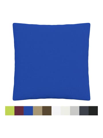 GMD Living 2er Set Jersey Kissenhüllen JESBERG in Farbe Royalblau