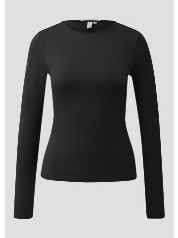 QS T-Shirt in 9999_schwarz