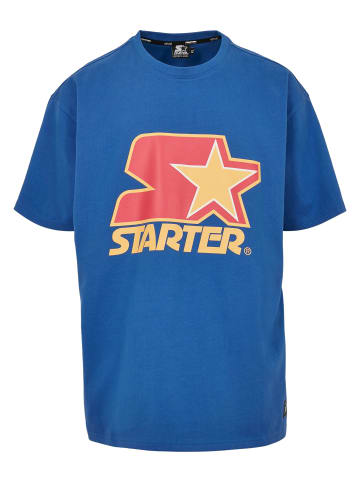 STARTER STARTER T-Shirts in blue/red/yellow