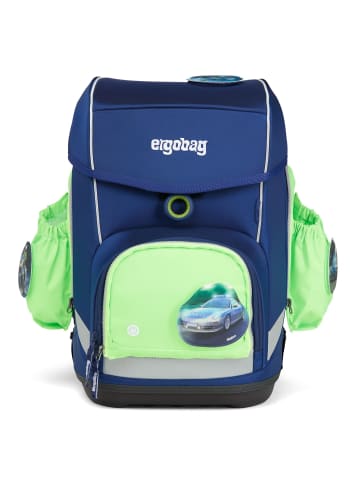 Ergobag Zubehör Fluo Led Seitentaschen Sicherheitsset 3tlg. in grün