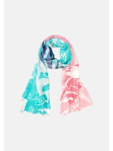 Olsen Schal in Light Turquoise