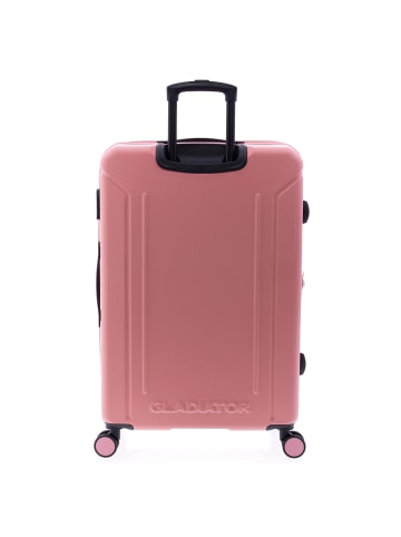 Gladiator 2900 4 Rollen Trolley L 77 cm mit Dehnfalte pink