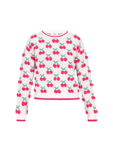 myMo Sweater in offwhite pink