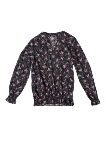 KOROSHI Printed long sleeve blouse for women in SCHWARZ