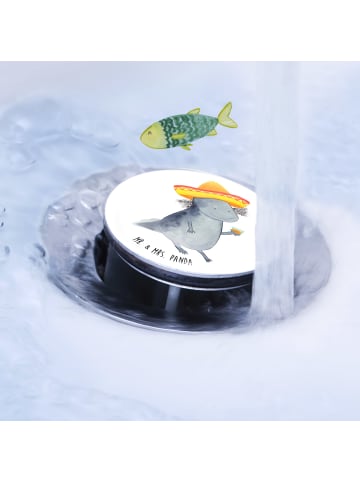 Mr. & Mrs. Panda Stöpsel Waschbecken Axolotl Tequila ohne Spruch in Weiß