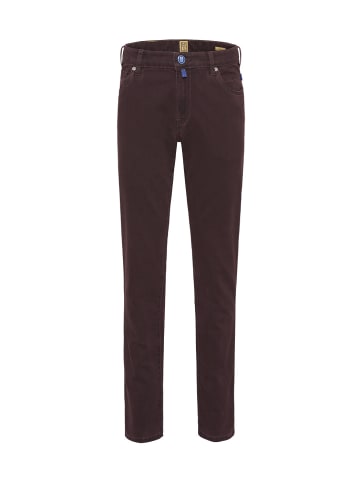 Meyer Slim-Fit-Jeans M5 in dunkelrot