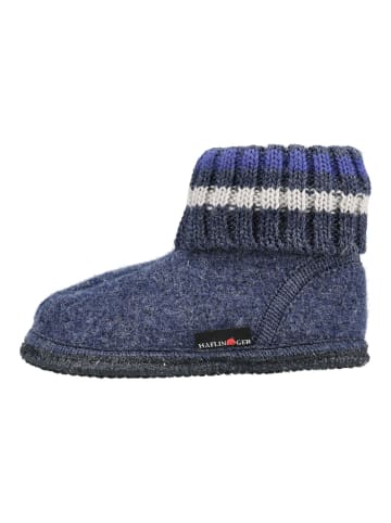 HAFLINGER Stiefelette HÜTTENSCHUH PAUL in Jeans