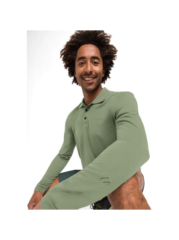Maier Sports Ulrich L/S He-Polo 1/1 Arm in Grün2068