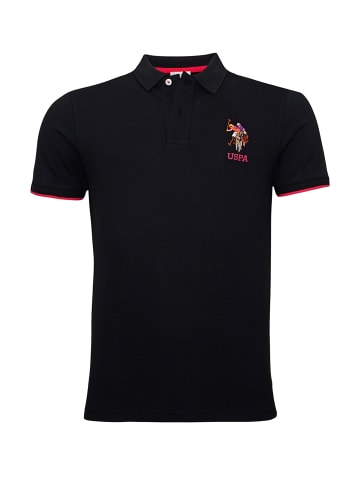 U.S. Polo Assn. Poloshirt in schwarz
