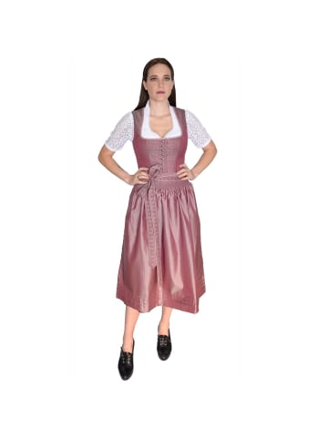 Country Line Midi Dirndl in Rot