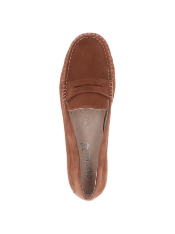 Caprice Mokassin in COGNAC SUEDE