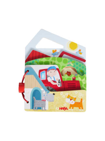 HABA Sales GmbH & Co.KG Spielzeug - Holz-Babybuch Traktor