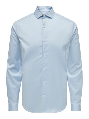 ONLY & SONS Hemd in Cashmere Blue