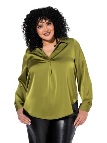 Ulla Popken Bluse in gelbgrün