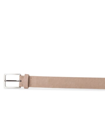 Bugatti Ledergürtel in taupe - 0001
