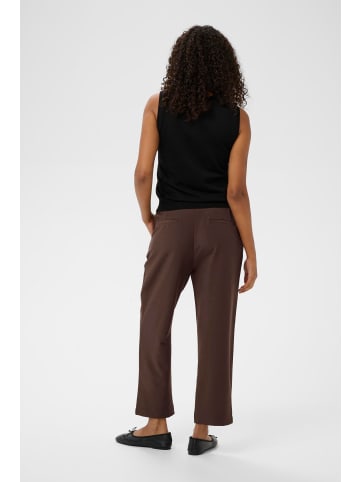 Kaffe Casual Hose KAbeatrice Regular fit in Seal Brown