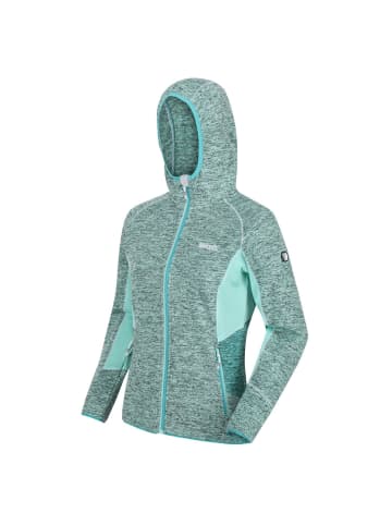 Regatta Strickfleecejacke Walbury III mit Kapuze in grün