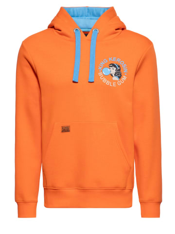 King Kerosin King Kerosin Hoodie Bubble Gum in orange