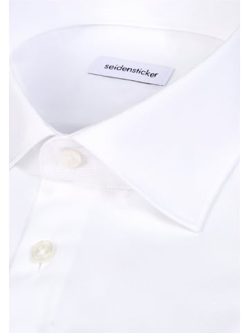 Seidensticker Business Hemd Slim in Weiß