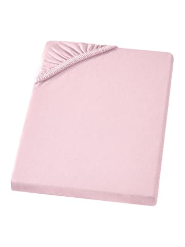 Carpe Sonno Edel Jersey Spannbettlaken in Rosa