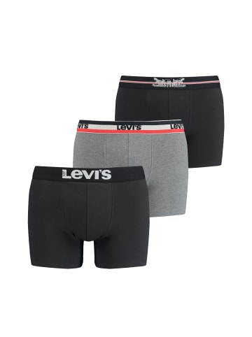 Levi´s BoxershortsLEVIS Men Giftbox LOGO Boxer Brief 3PinBlack