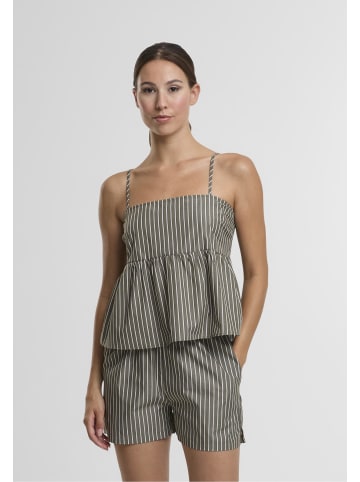 Urban Classics Urban Classics Tank-Tops in olive/white